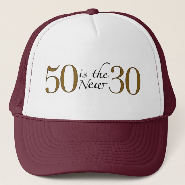 Casquette 50 est les nouveaux 30 (Devant)