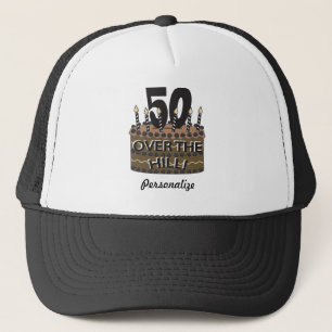Casquette 50 et sur la colline   50e anniversaire   Nom do-i