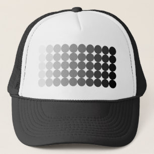 Casquette 50 nuances de cercles gris
