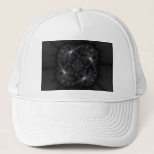 Casquette 50 Nuances De Gris - Art Fractal