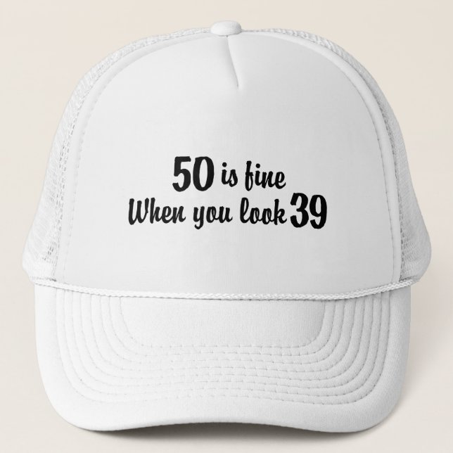 Casquette 50e anniversaire (Devant)