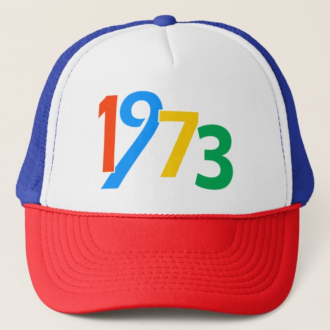 Casquette 50e Anniversaire 1973 50 ans Cadeaux Pour Hommes E (Devant)