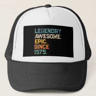 Casquette 50e anniversaire cadeau année personnalisée