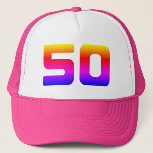 Casquette 50e anniversaire de la fête de la fierté