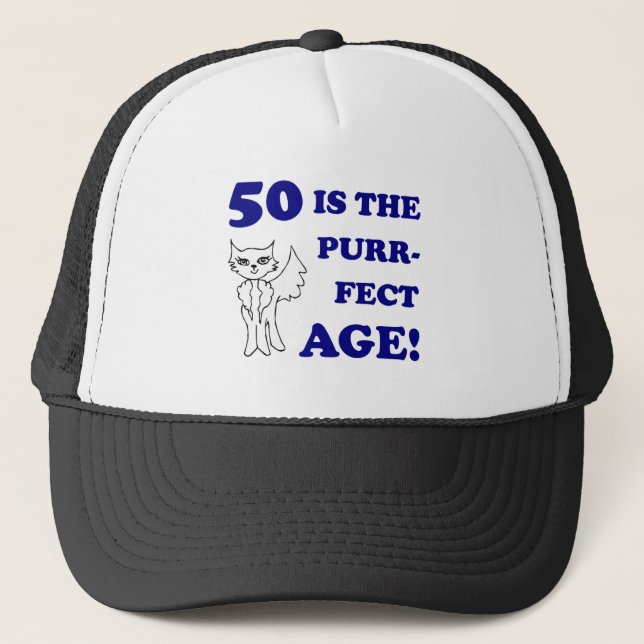 Casquette 50e anniversaire de naissance (Devant)