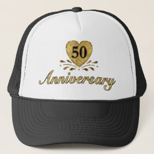 Casquette 50e anniversaire - Or