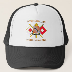 CASQUETTE 50E BRIGADE SIGNAL BATTALION 35E SIGNAL