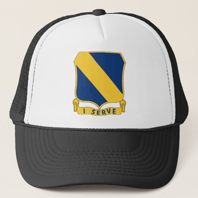Casquette 51e Régiment d'infanterie - Je suis au service (Devant)
