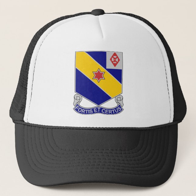 Casquette 52e Régiment d'infanterie - Courageux et Véritable (Devant)