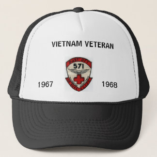 Casquette 571st CORRECTION ORIGINALE d'UNITÉ de DUSTOFF AVEC