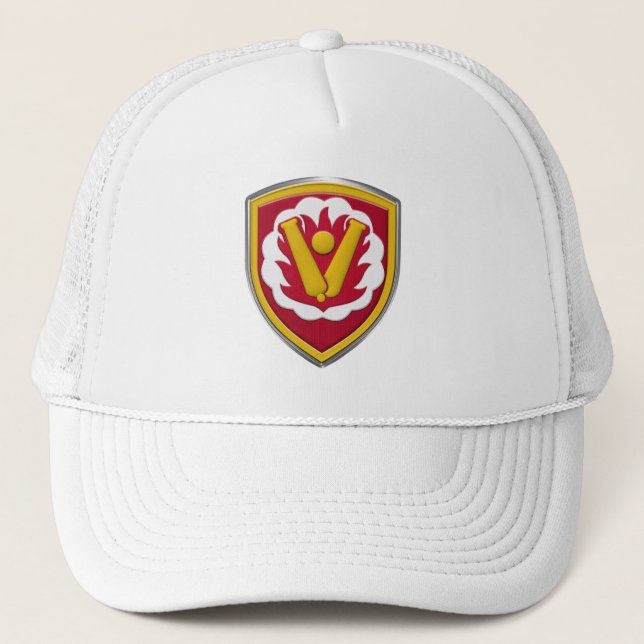 Casquette 59e brigade d'artillerie (Devant)