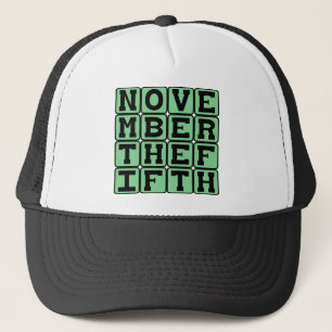 Casquette 5 novembre, la Fête de Guy Fawkes