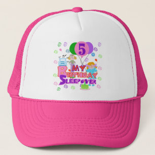 Casquette 5e anniversaire Sleepover T-shirts et cadeaux