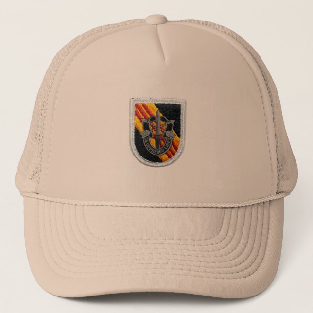 Casquette 5e groupe des forces spéciales vietnam vets fils C (Devant)