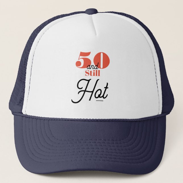 Casquette 5O et toujours chaud (Devant)