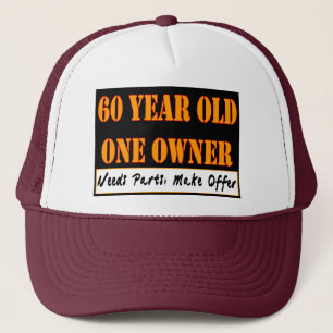 Casquette 60 ans, un propriétaire - les pièces des besoins