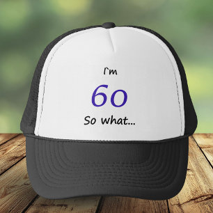 Casquette 60e Anniversaire Drôle Je`m 60 alors que