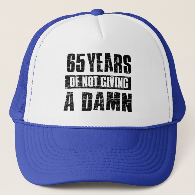 Casquette 65 ans (Devant)
