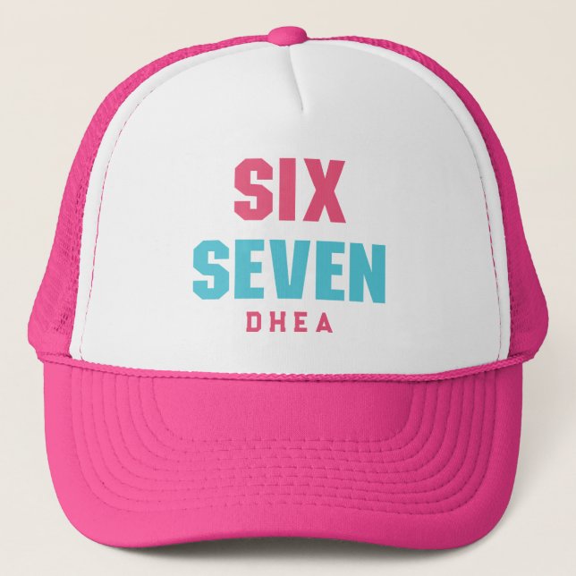 Casquette 67 Mème amusant Six Sept Gen Alpha (Devant)