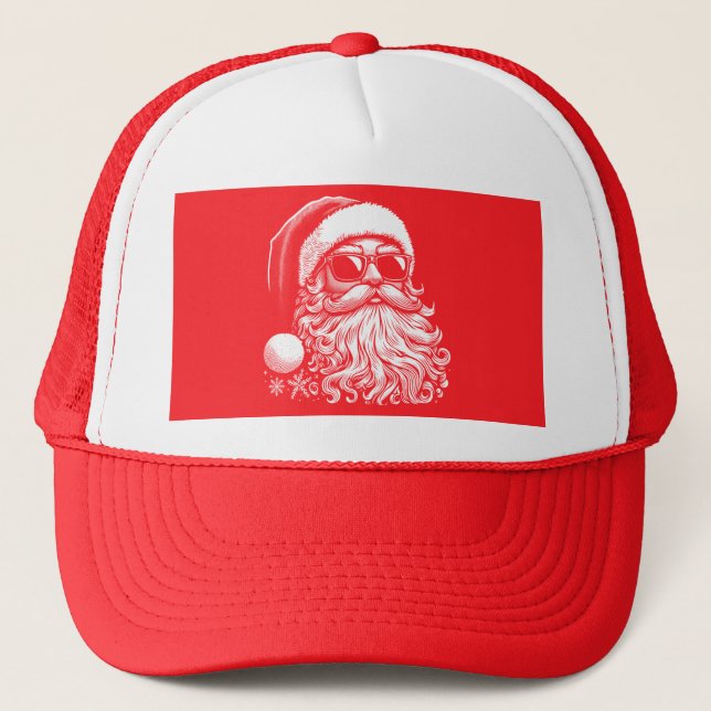 Casquette 67 Meme Funny Santa Says Six Seven Christmas (Devant)