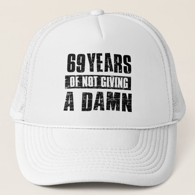 Casquette 69 ans (Devant)