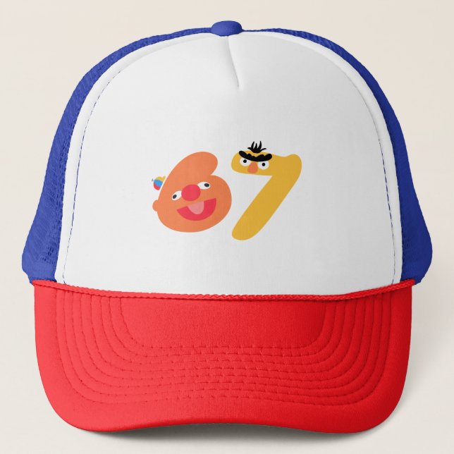Casquette 6-7 marionnettes numérotées (Devant)