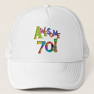 Casquette 70 superbes T-shirts et cadeaux d'anniversaire