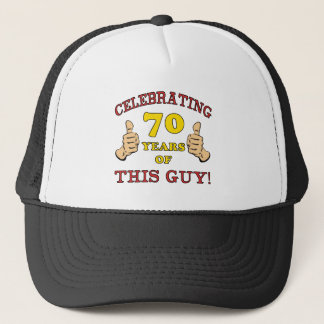 Casquette 70e anniversaire Cadeau pour lui