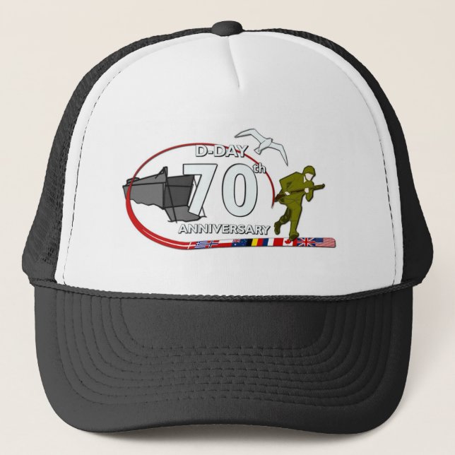 Casquette 70e jour d'anniversaire (Devant)