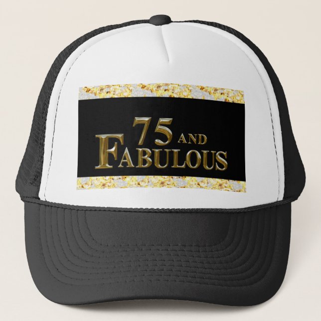 Casquette 75e anniversaire  (Devant)