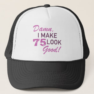 Casquette 75e Humour d'anniversaire