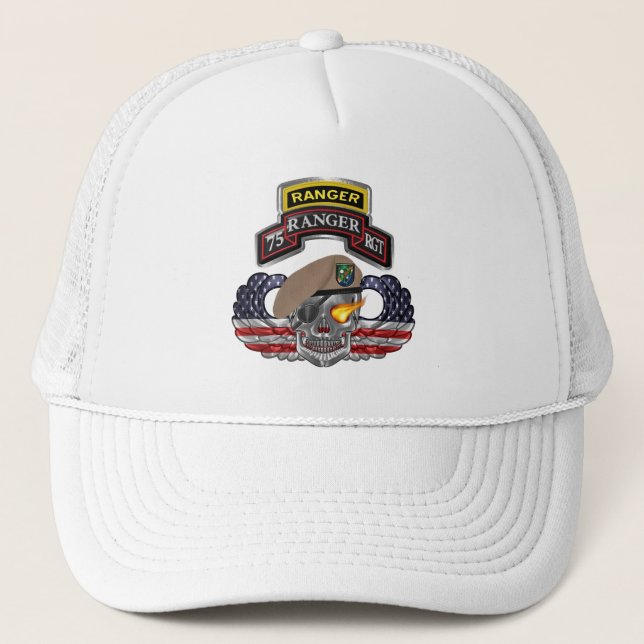 Casquette 75e régiment de Rangers (Devant)