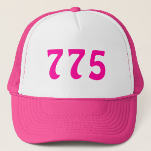 Casquette 775 Indicatif régional Neon Pink