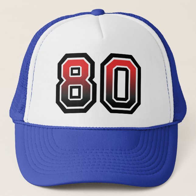 Casquette 80e anniversaire (Devant)