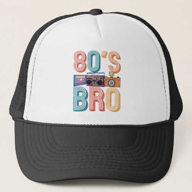 Casquette 80's Bro Vintage Cassette Brother (Devant)