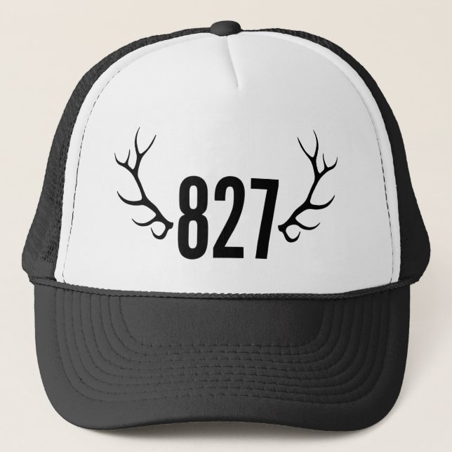 Casquette 827 Cornes d'élans (Devant)