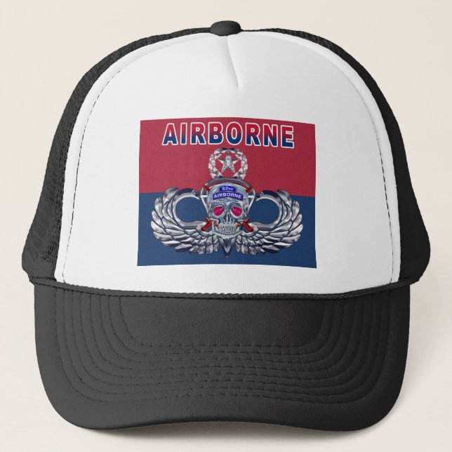 Casquette 82e division aéroportée sans peur (Devant)