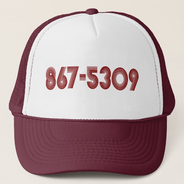 CASQUETTE 867-5309 (Devant)