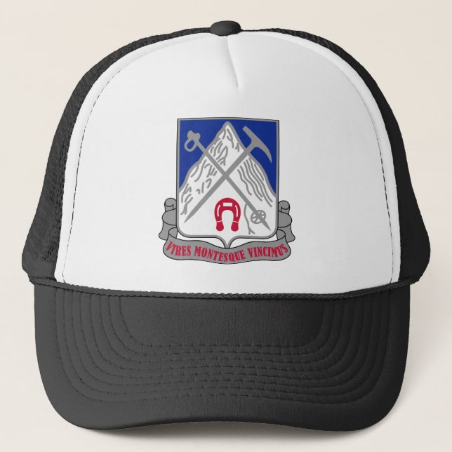 Casquette 87e Régiment d'infanterie - VIRES MONTESQUE VINCIM (Devant)