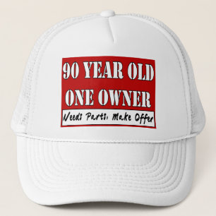 Casquette 90 ans, un propriétaire - les pièces des besoins