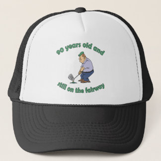 Casquette 90e anniversaire Golfer Gag cadeau