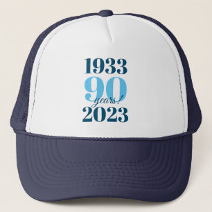 Casquette 90th Birthday Special Date