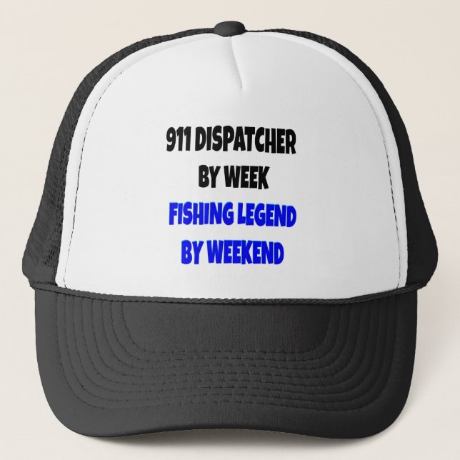 Casquette 911 Expéditeur par semaine Légende de pêche par fi (Devant)