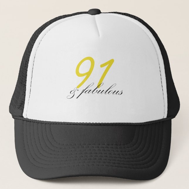 Casquette 91 et fabuleux (Devant)