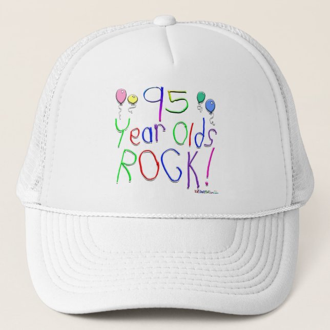 Casquette 95 ans de roche ! (Devant)