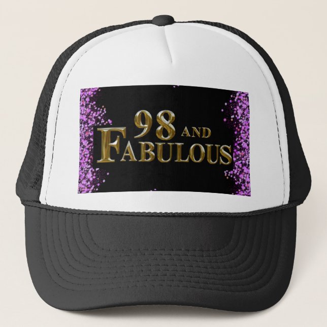 Casquette 98e anniversaire  (Devant)