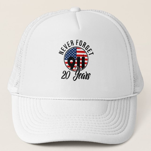 Casquette 9 11 Drapeau de la Fête des Patriotes USA 11 septe (Devant)
