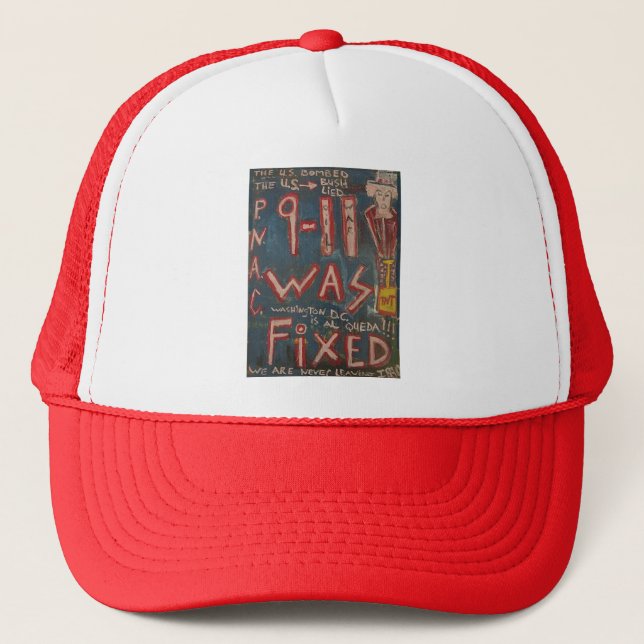Casquette 9-11 était bleu fixe (Devant)