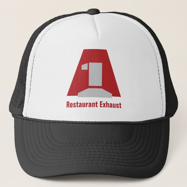 Casquette A1LogoLarge, échappement de restaurant (Devant)