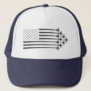 Casquette A-10 Warthog Vintage Style USA Flag Formation